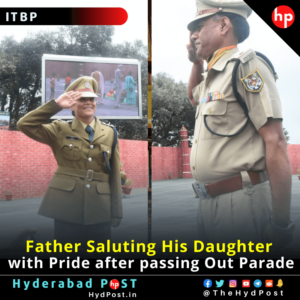 Read more about the article Father Saluting His Daughter with Pride after passing Out Parade