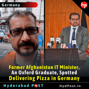 Read more about the article Former Afghanistan IT Minister, An Oxford Graduate, Spotted Delivering Pizza in Germany