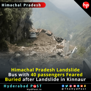 Read more about the article Bus with 40 Passengers Feared Buried after Landslide in Kinnaur, Himachal Pradesh
