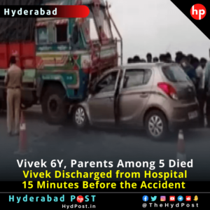 Read more about the article Vivek 6Y, Parents Among 5 Died, Vivek Discharged from Hospital 15 Minutes Before the Accident
