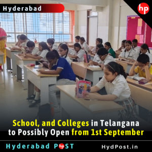 Read more about the article School, and Colleges in Telangana to Possibly Open from 1st September