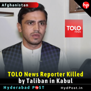 Read more about the article TOLO News Reporter Killed by Taliban in Kabul
