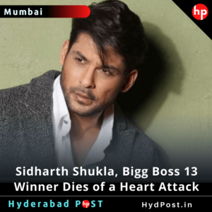 Read more about the article Sidharth Shukla, Bigg Boss 13 Winner Dies of a Heart Attack