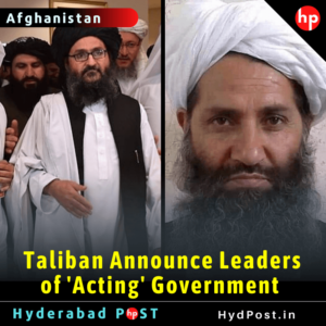 Read more about the article Taliban Announce Leaders Of ‘Acting’ Government
