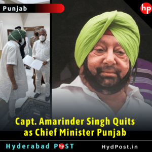 Read more about the article Captain Amarinder Singh Quits As Chief Minister Punjab