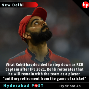 Read more about the article Virat Kohli Steps down as RCB Captain after IPL 2021