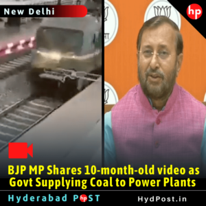 Read more about the article BJP MP Shares 10-month-old video as Govt Supplying Coal to Power Plants