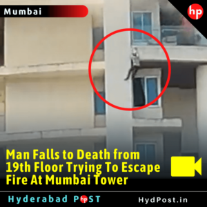 Read more about the article Man Falls to Death from 19th Floor Trying To Escape Fire At Mumbai Tower