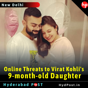 Read more about the article Online Threats to Virat Kohli’s 9-month-old Daughter – DCW Notice to Delhi Police