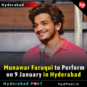 Read more about the article Munawar Faruqui to Perform on 9 January in Hyderabad