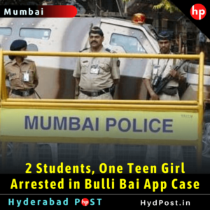 Read more about the article 2 Students, One Teen Girl Arrested in Bulli Bai App Case