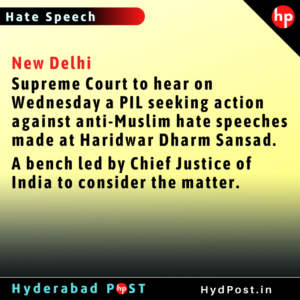 Read more about the article Supreme Court to Hear PIL on Anti-Muslims Hate Speeches