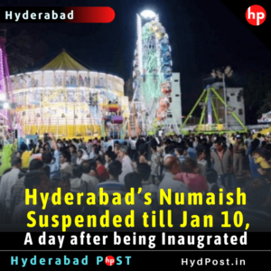 Read more about the article Hyderabad’s Numaish Suspended till Jan 10, A day after being Inaugurated