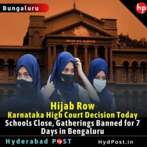 Read more about the article Hijab Row: Karnataka High Court Decision Today, Schools Close, Gatherings Banned for 7 Days in Bengaluru