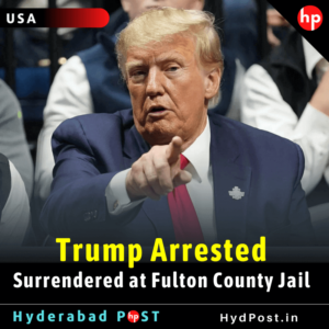 Read more about the article Trump Arrested, Surrendered at Fulton County Jail