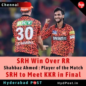 Read more about the article SRH Win Over RR, to Meet KKR in Final
