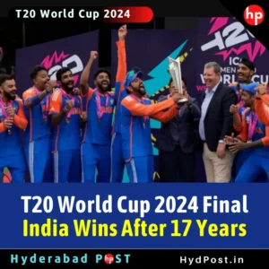 Read more about the article T20 World Cup 2024 Final: India Wins After 17 Years
