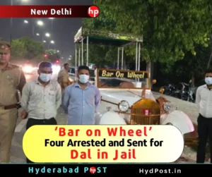 Read more about the article Bar on Wheel, Four Arrested and Sent for Dal in Jail
