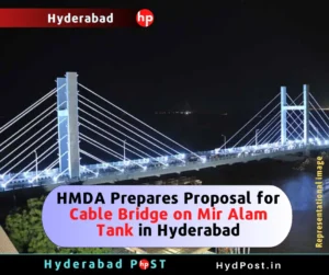 Read more about the article HMDA Prepares Proposal for Cable Bridge on Mir Alam Tank in Hyderabad