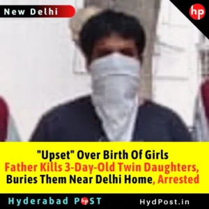 Read more about the article “Upset” Over Birth Of Girls, Father Kills 3-Day-Old Twin Daughters, Buries Them Near Delhi Home, Arrested