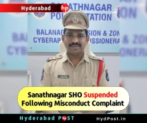 Read more about the article Sanathnagar SHO Suspended Following Misconduct Complaint