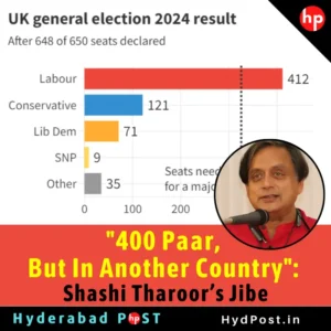 Read more about the article “400 Paar, But In Another Country” – Shashi Tharoor’s Jibe