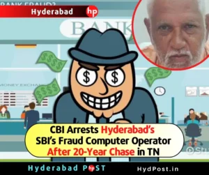 Read more about the article CBI Arrests Hyderabad’s SBI Fraud Computer Operator After 20-Year Chase in TN