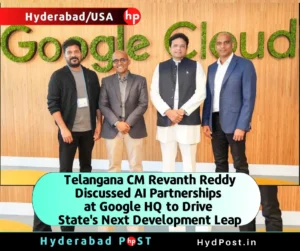 Read more about the article Telangana CM Revanth Reddy Discussed AI Partnerships at Google HQ to Drive State’s Next Development Leap