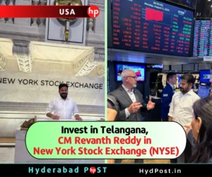 Read more about the article Invest in Telangana, CM Revanth Reddy in New York Stock Exchange (NYSE)