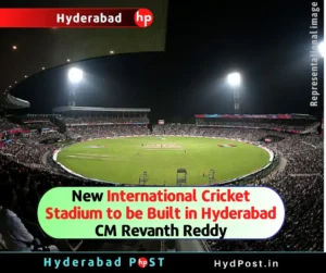 Read more about the article New International Cricket Stadium to be Built in Hyderabad: CM Revanth Reddy