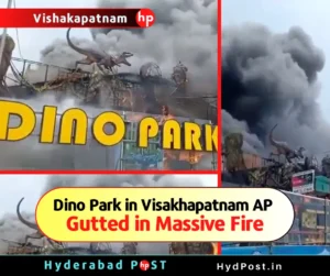 Read more about the article Dino Park in Vishakapatnam Andhra Pradesh Gutted in Massive Fire