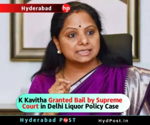 Read more about the article K Kavitha Granted Bail by Supreme Court in Delhi Liquor Policy Case