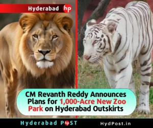 Read more about the article CM Revanth Reddy Announces Plans for 1,000-Acre New Zoo Park on Hyderabad Outskirts