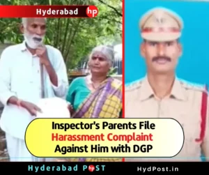 Read more about the article Inspector’s Parents File Harassment Complaint Against Him with DGP