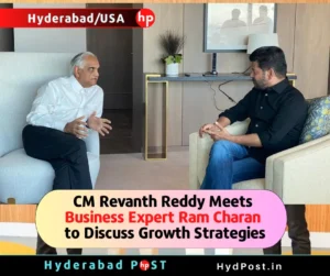 Read more about the article CM Revanth Reddy Meets Business Expert Ram Charan to Discuss Growth Strategies