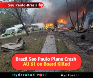 Read more about the article Brazil Sao Paulo Plane Crash: All 61 on Board Killed