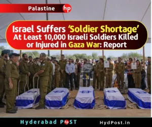 Read more about the article Israel Suffers ‘Soldier Shortage’ At Least 10,000 Israeli Soldiers Killed or Injured in Gaza War: Report