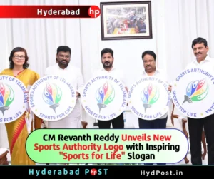 Read more about the article CM Revanth Reddy Unveils New Sports Authority Logo with Inspiring “Sports for Life” Slogan