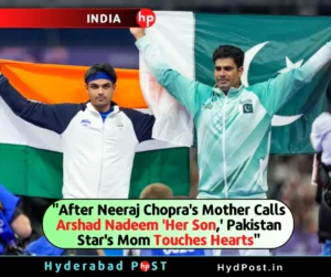 Read more about the article After Neeraj Chopra’s Mother Calls Arshad Nadeem ‘Her Son,’ Pakistan Star’s Mom Touches Hearts