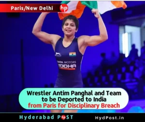 Read more about the article Wrestler Antim Panghal and Team to be Deported to India from Paris for Disciplinary Breach