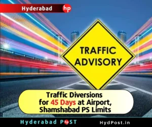 Read more about the article Traffic Diversions for 45 Days at Airport, Shamshabad Police Station Limits: Hyderabad