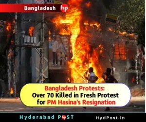 Read more about the article Bangladesh Protests: Over 70 Killed in Fresh Protest for PM Hasina’s Resignation