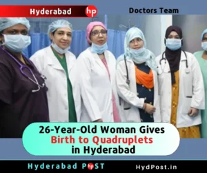 Read more about the article 26-Year-Old Woman Gives Birth to Quadruplets in Hyderabad