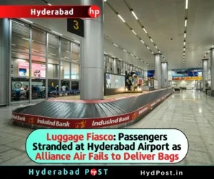 Read more about the article Luggage Fiasco: Passengers Stranded at Hyderabad Airport as Alliance Air Fails to Deliver Bags