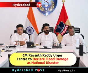 Read more about the article CM Revanth Reddy Urges Centre to Declare Flood Damage as National Disaster