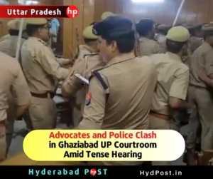 Read more about the article Advocates and Police Clash in Ghaziabad UP Courtroom Amid Tense Hearing