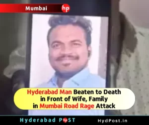 Read more about the article Hyderabad Man Beaten to Death in Front of Wife, Family in Mumbai Road Rage Attack