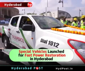 Read more about the article Special Vehicles Launched for Fast Power Restoration in Hyderabad