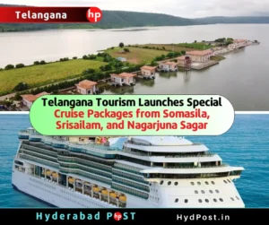 Read more about the article Telangana Tourism Launches Special Cruise Packages from Somasila, Srisailam, and Nagarjuna Sagar