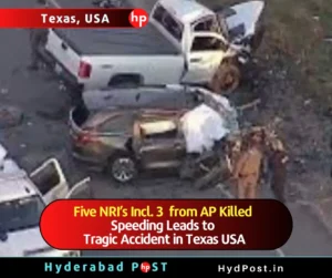 Read more about the article Five NRI’s Incl. Three from Andhra Pradesh Killed , Speeding Leads to Tragic Accident in Texas USA